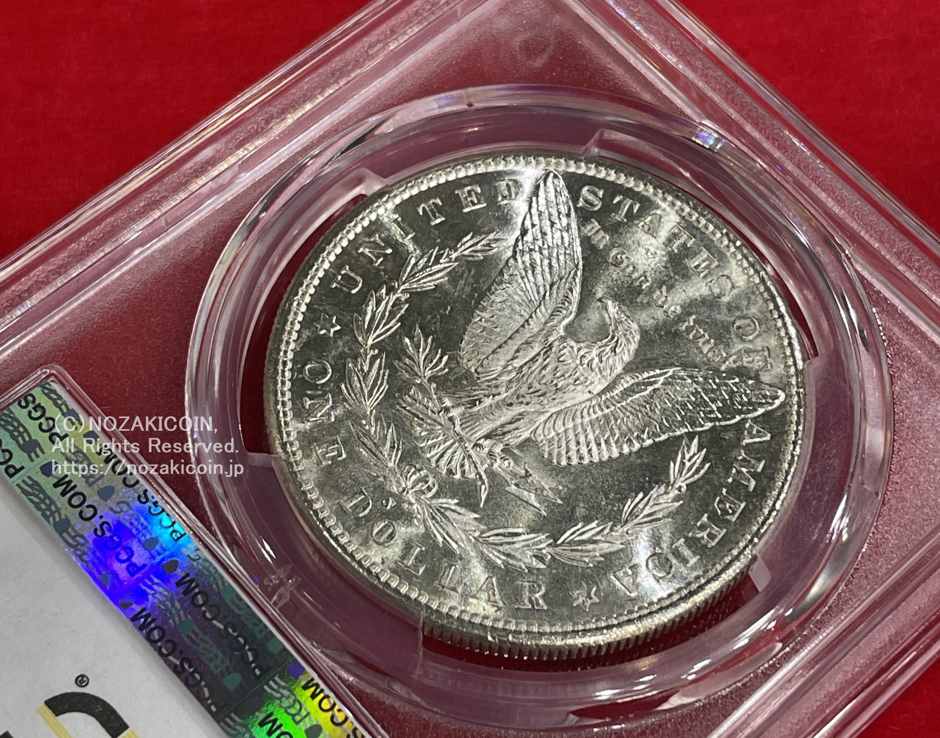 アメリカ 1ドル銀貨 1881年S PCGS MS66 753 – 野崎コイン