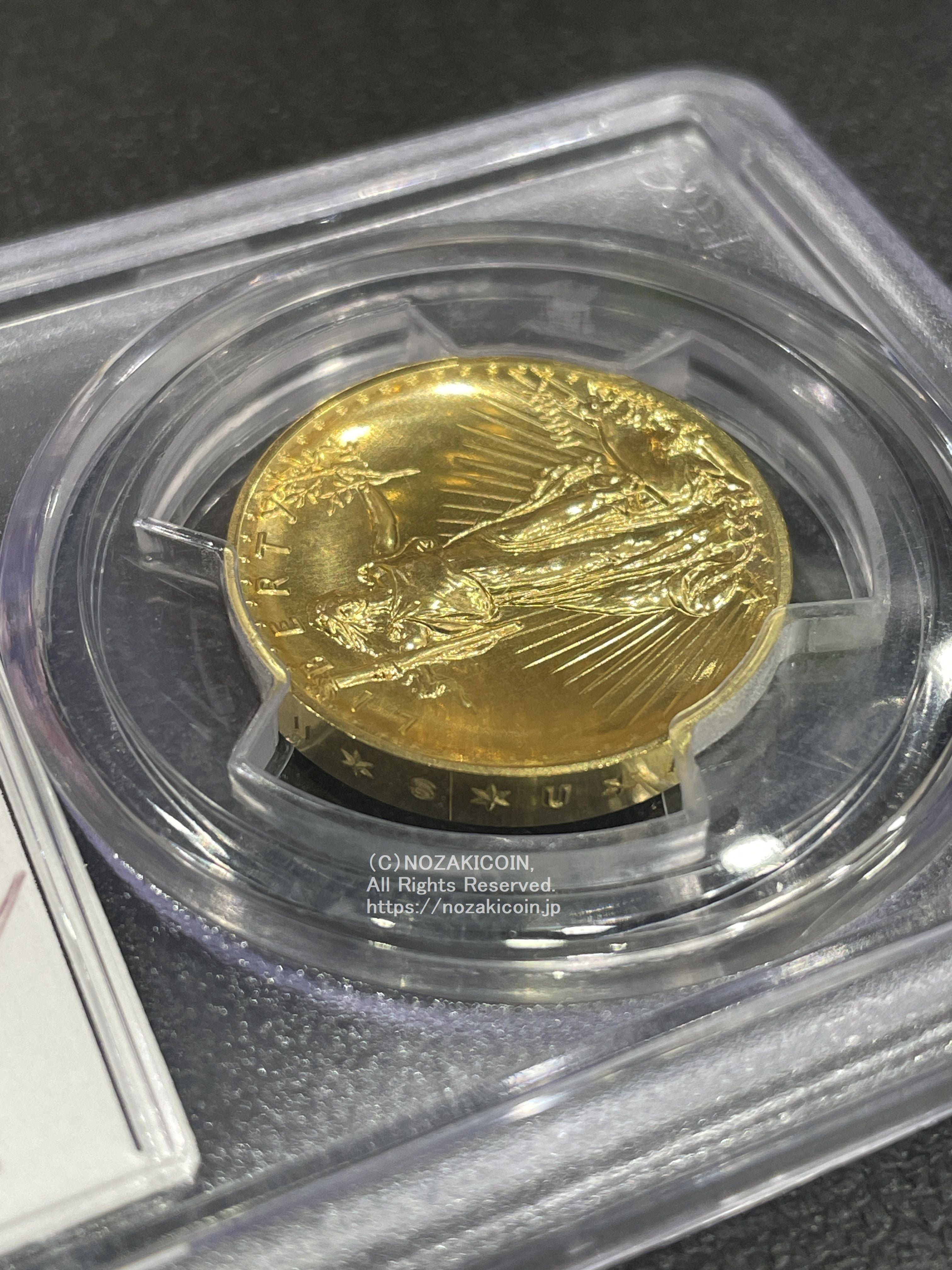 2009 ウルトラハイレリーフ　２０ドル金貨 アメリカ 2009年 ウルトラハイレリーフ 20ドル金貨 PCGS MS70