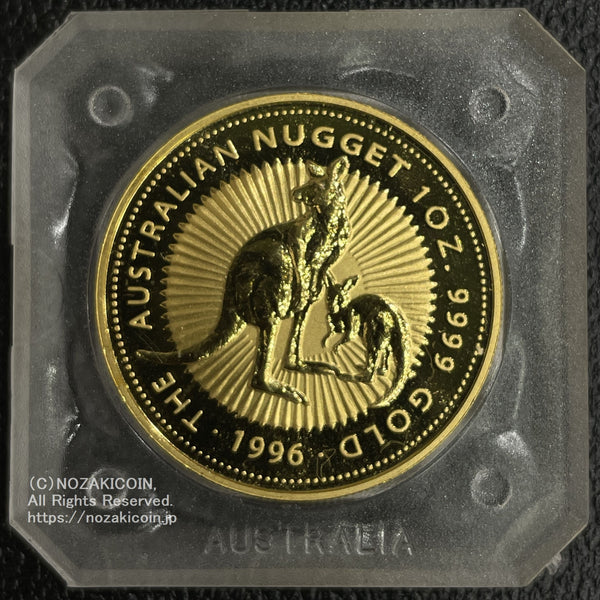 カンガルー金貨 １００オーストラリアドル １９９６年 1oz(31.112g)　純金99.99