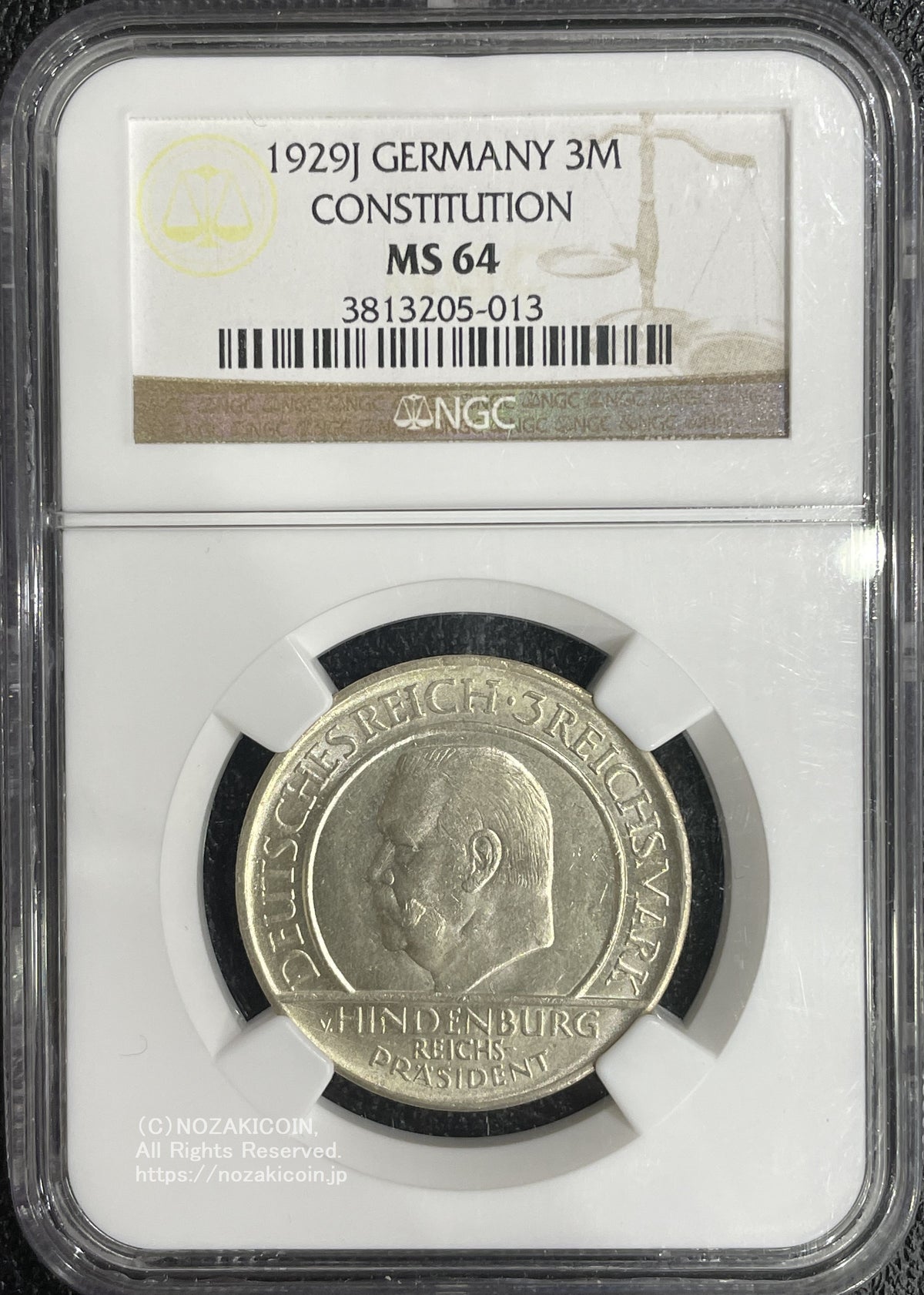 【コレクション整理5枚セット】NGC ドイツ８角形コイン 5枚セット】NGC ドイツ8角形コイン | TTKshop