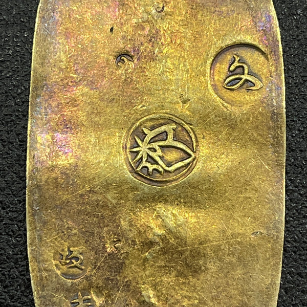 文政小判金 背刻印 坂吉 鑑定書付 589 – 野崎コイン