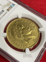 1862BB FRANCE G100F NGC AU58