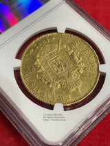 1862BB FRANCE G100F NGC AU58