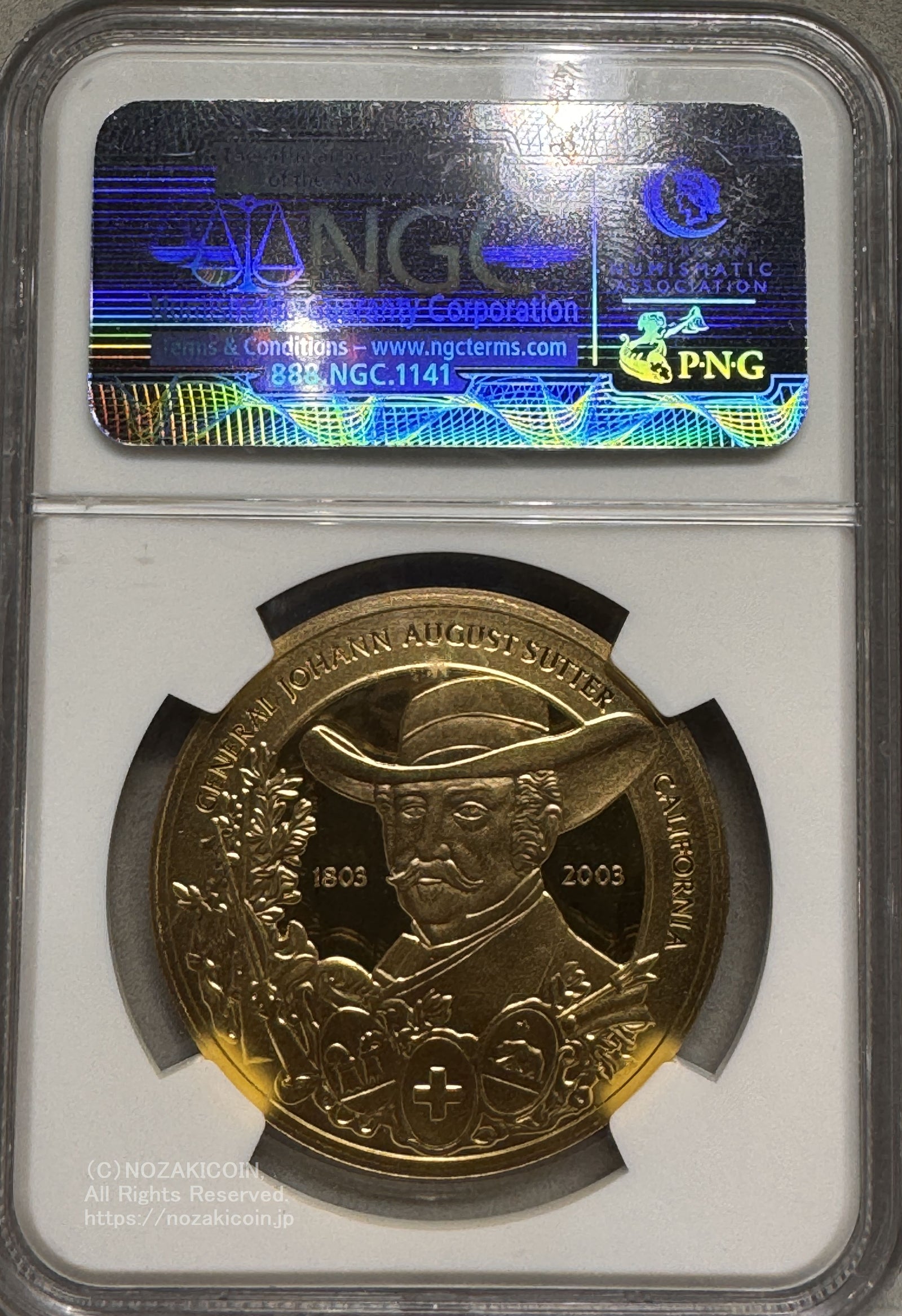 スイス 射撃祭 500フラン金貨 2003 Basel NGC PF69 ULTRA CAMEO – 野崎コイン