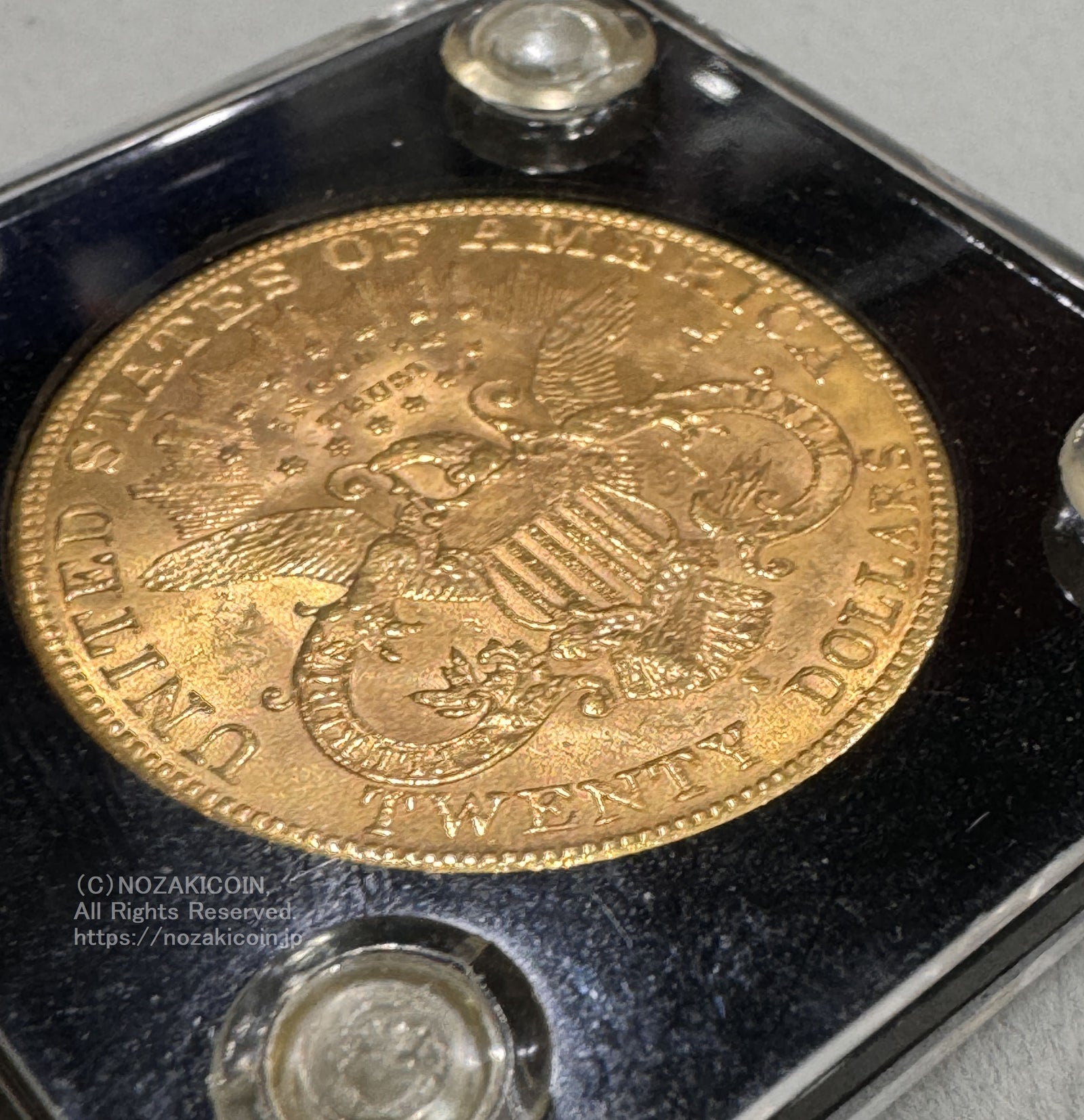 アメリカ 20ドル金貨 リバティヘッド 1901年S – 野崎コイン