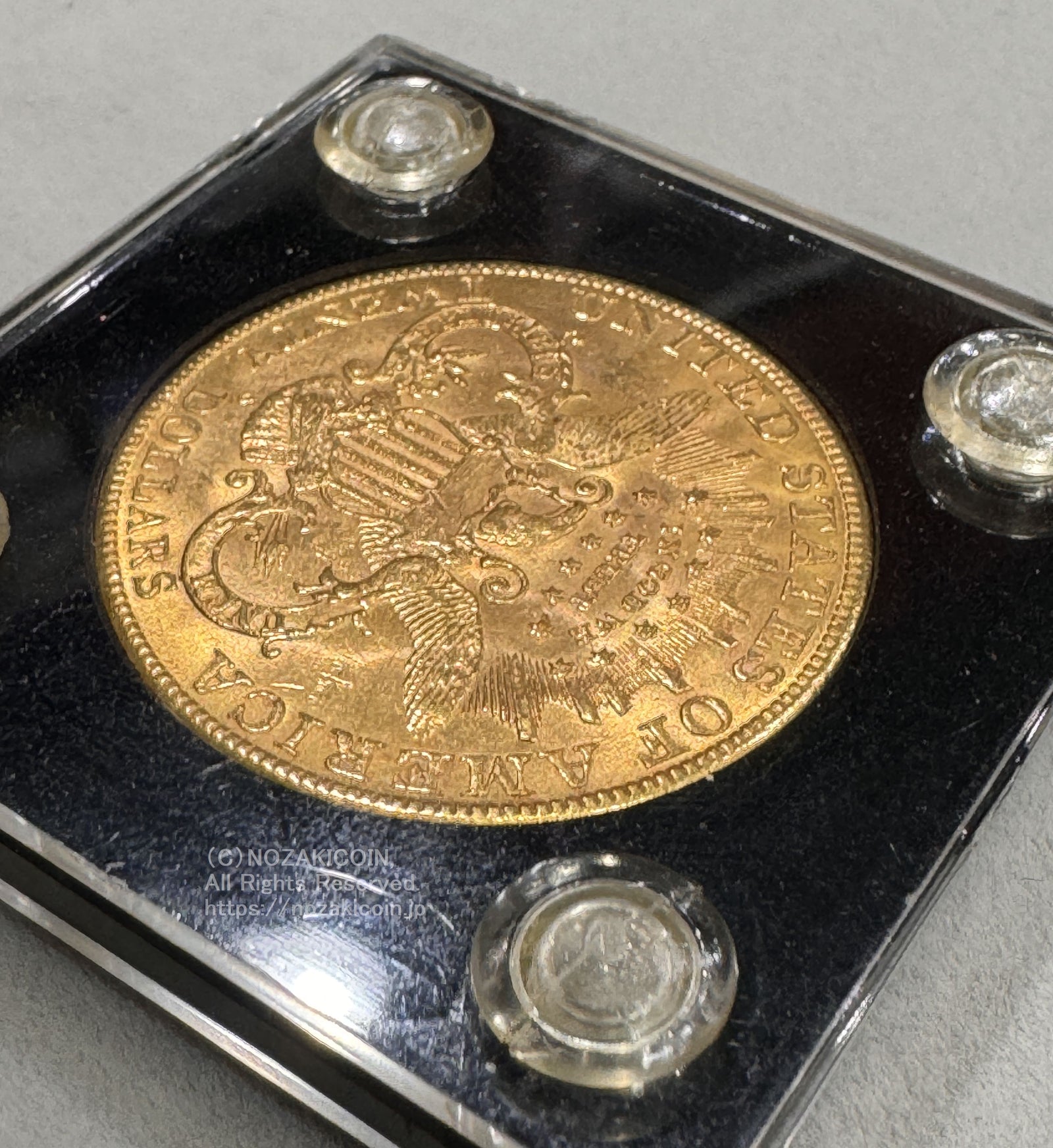 アメリカ 20ドル金貨 リバティヘッド 1901年S – 野崎コイン