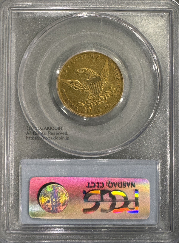 アメリカ 5ドル金貨 クラシックヘッド 1838年 PCGS XF45