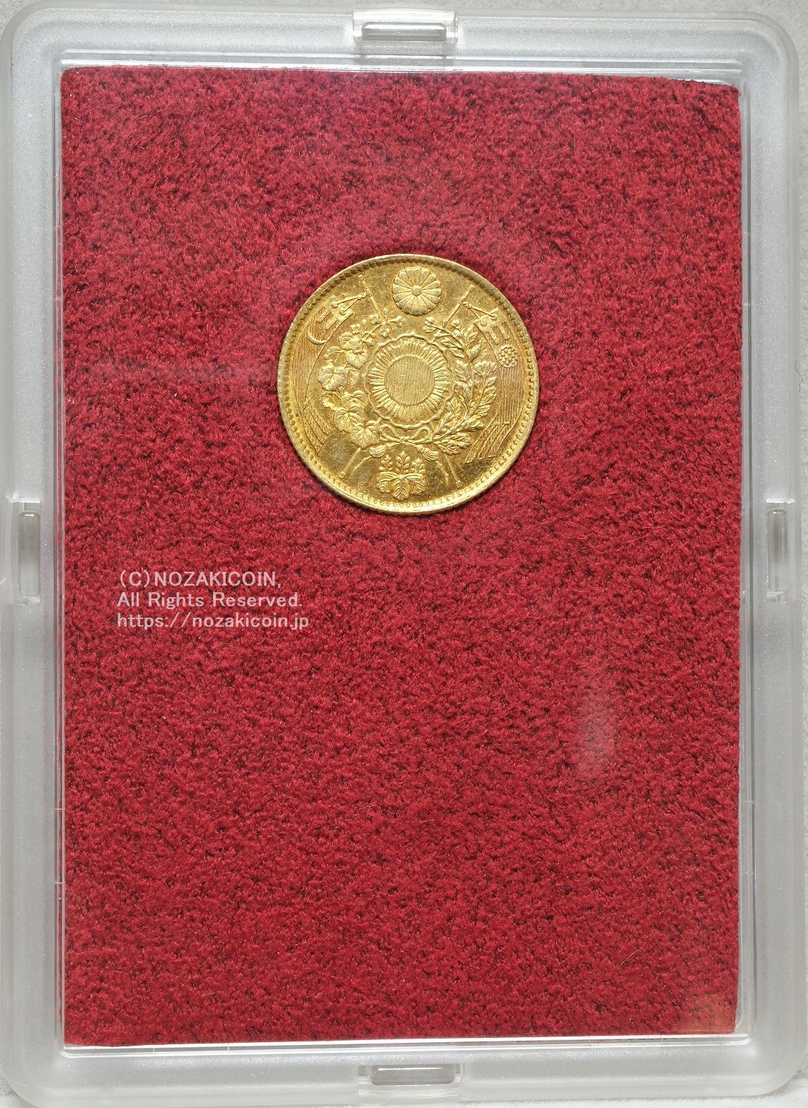 旧2円金貨 明治3年 美品A 07527 財務省放出品 – 野崎コイン