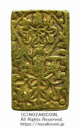 慶長一分判金は慶長6年から元禄8年(1601～1695)に鋳造されました。
品位 金857 / 銀143 量目 4.4g 逆打
鑑定書 令和6年8月20日発行