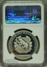 スイス 射撃祭 50フラン銀貨 1991 Langenthal NGC PF69 ULTRA CAMEO
