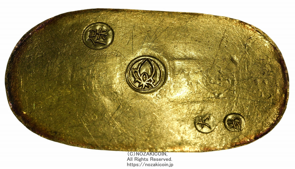 天保小判金 背刻印 大当 鑑定書付 152 – 野崎コイン