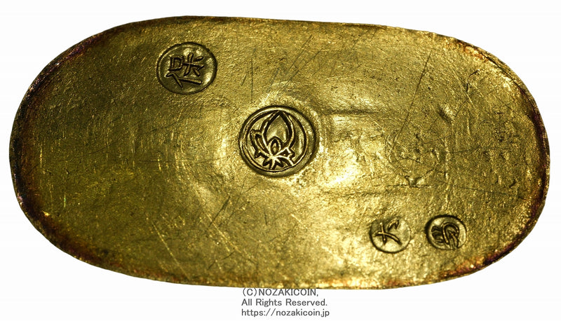 天保小判金 背刻印 大当 鑑定書付 152 – 野崎コイン