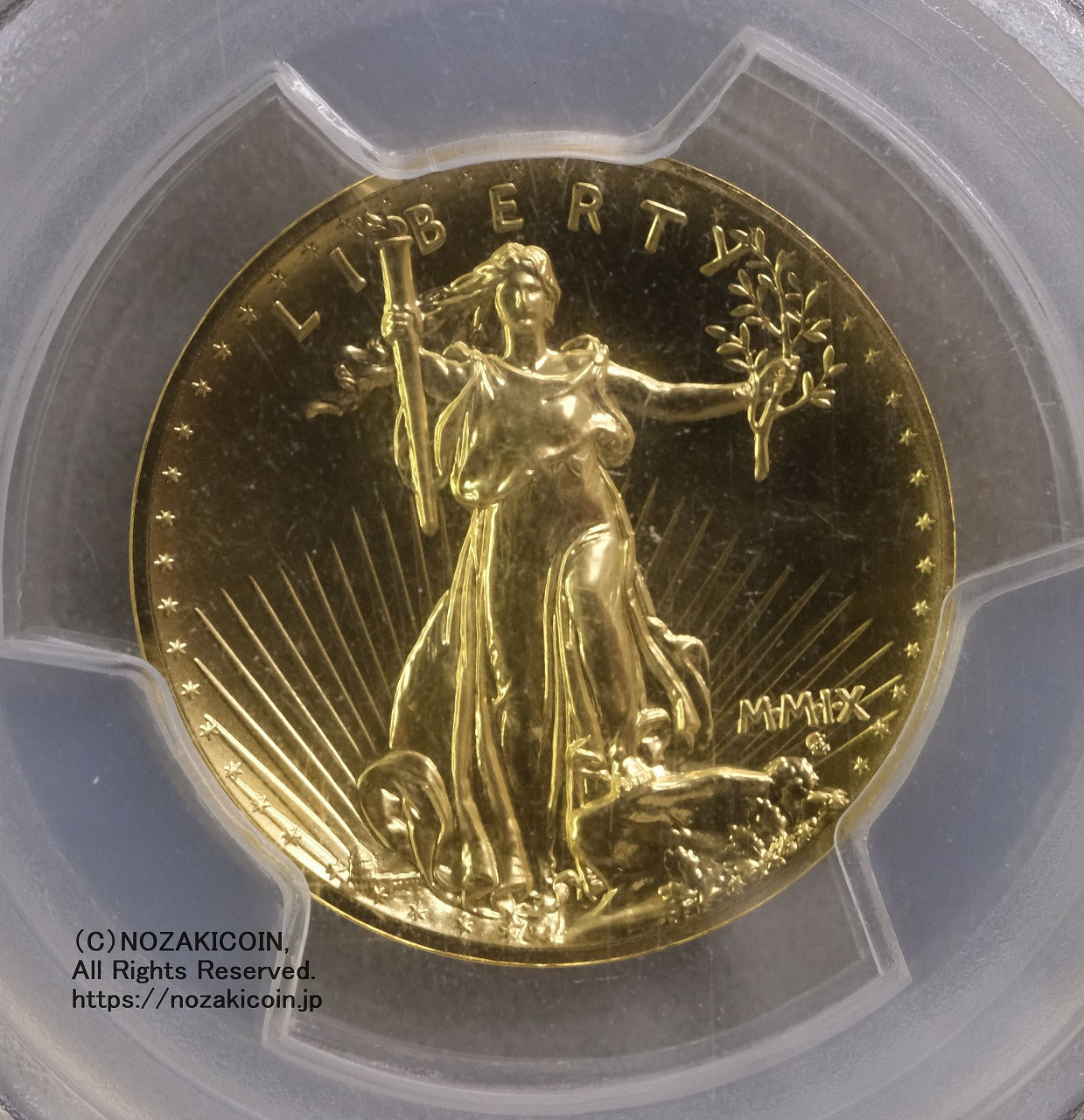 2009年アメリカ ウルトラハイレリーフ 20ドル金貨 PCGS MS70 FS アメリカ 2009年 ウルトラハイレリーフ 20ドル金貨 PCGS MS70