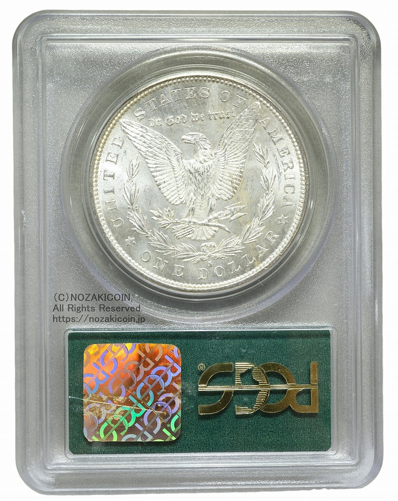 アメリカ 1ドル銀貨 1879年S PCGS MS65 736 – 野崎コイン