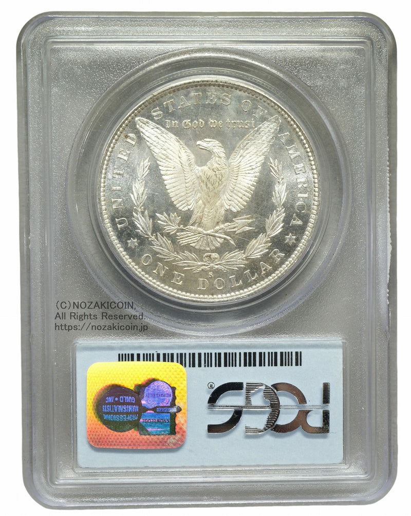 アメリカ 1ドル銀貨 1879年S PCGS MS66 – 野崎コイン