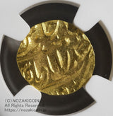 インド ハイデラバード 1/4モハール金貨 AH1273-1285 アフザル・ウッダウラ NGC MS66