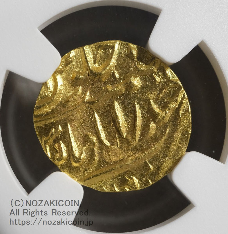 インド ハイデラバード 1/4モハール金貨 AH1273-1285 アフザル・ウッダウラ NGC MS66