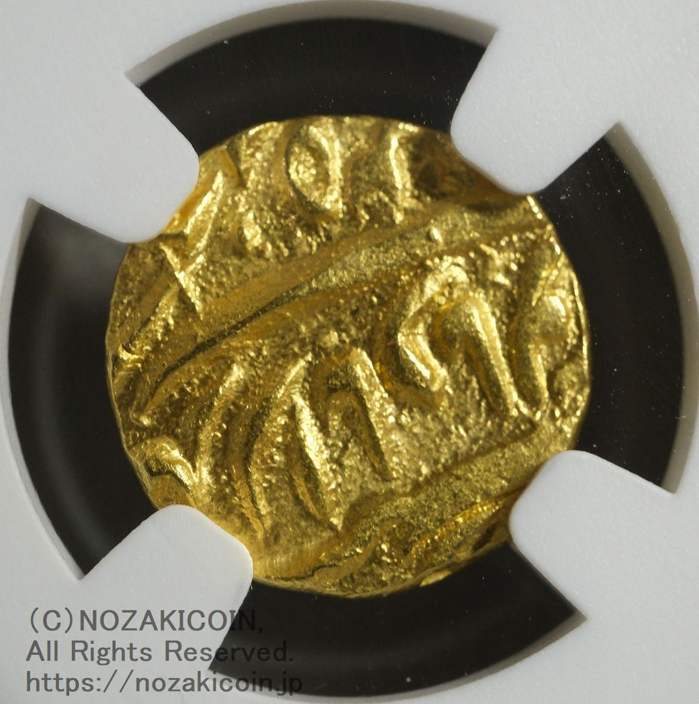 インド ハイデラバード 1/4モハール金貨 AH1273-1285 アフザル
