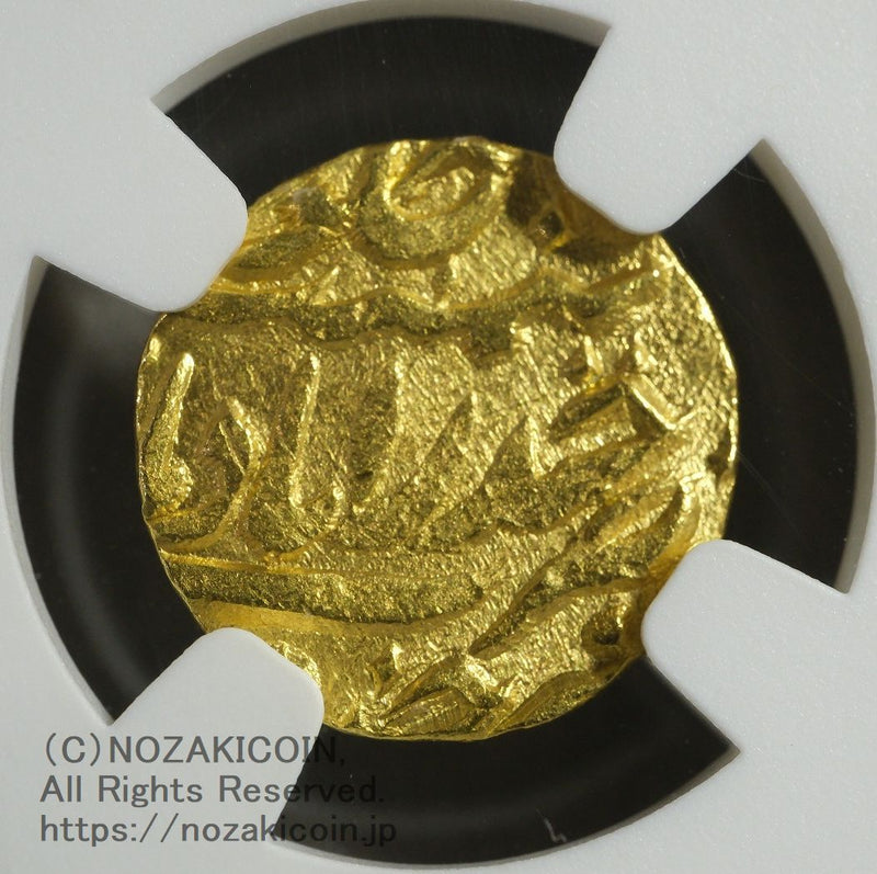 インド ハイデラバード 1/4モハール金貨 AH1273-1285 アフザル・ウッダウラ NGC MS65