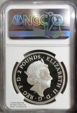 2020年1オンス純銀貨 英国2ポンド ハノーファーのホワイトホース
クイーンズビースト
