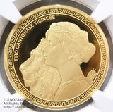 2025年発行スイス射撃祭ティチーノ500フラン金貨です。NGC70評価。
