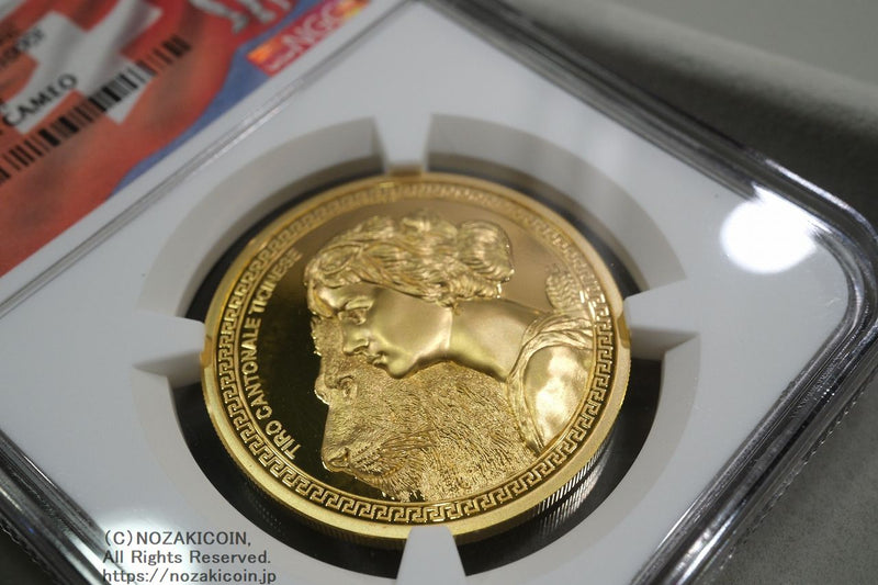 スイス 射撃祭 1000フラン金貨 2025 Ticino Ultra High Relief NGC スイス 射撃祭 1000フラン金貨 2025 Ticino Ultra High Relief NGC