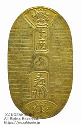 万延小判は万延元年～慶応3年(1860～1867)まで鋳造されました。品位は金574 / 銀426 量目3.3g です。小型で雛小判とも呼ばれます。鑑定書(令和7年9月2日)・桐箱付き。