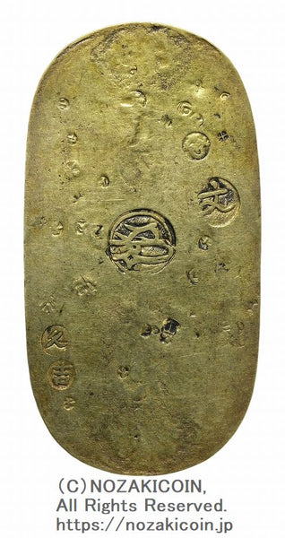 元文小判金 背刻印 久吉 七福小判 鑑定書付 718 – 野崎コイン