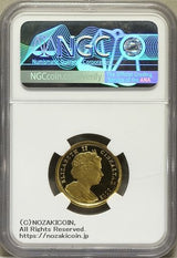 2002 GIBRALTAR 1/5C ELIZABETH Ⅱ GOLDEN JUBILEE
NGC PF69 ULTRA CAMEO
金 6.22g 99.99%