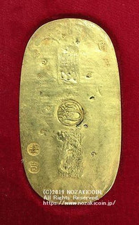 享保小判金 背刻印 安吉 鑑定書付 114 – 野崎コイン