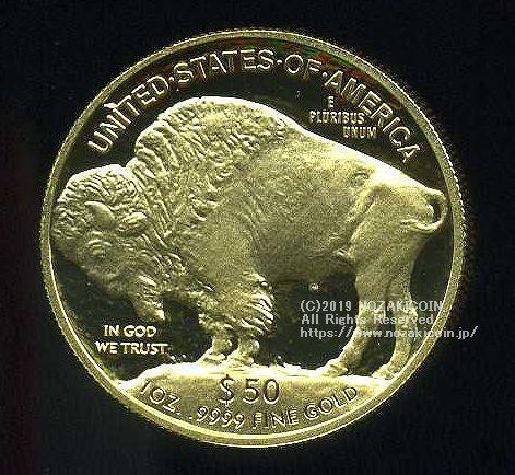 アメリカ　50ドルプルーフ金貨　バッファロー　2012年 - 野崎コイン