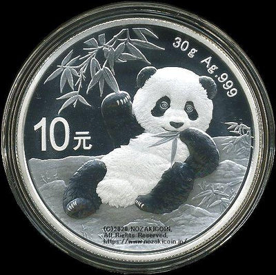 パンダデザイン銀貨 10元 2010年 中国 10元 パンダ銀貨 2023年 – 野崎コイン