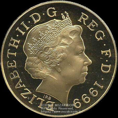 イギリス ダイアナ妃 5ポンド金貨 1999年 – 野崎コイン