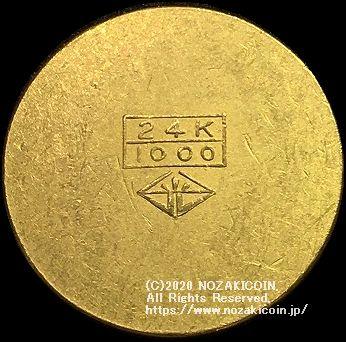 丸福金貨 福 24Ｋ-1000 光 極美 – 野崎コイン