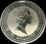 オーストラリア　30ドル銀貨　1Kg　1995　ワライカワセミ - 野崎コイン