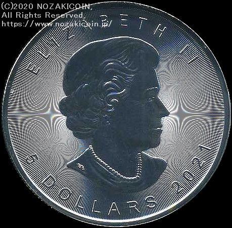 カナダ メイプルリーフ銀貨 2021年 5ドル - 野崎コイン