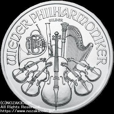 オーストリア ウィーン ハーモニー銀貨 2021 150ユーロ - 野崎コイン
