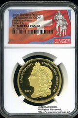 スイス 射撃祭 500フラン金貨 2021 Luzern NGC PF70 ULTRA CAMEO 047 - 野崎コイン
