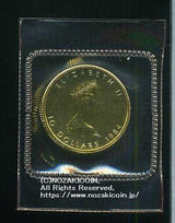 カナダ メイプルリーフ金貨 10ドル 1984 - 野崎コイン