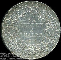 フランクフルト 都市景観　2ターラー銀貨　1841年 JCC | ジャパンコインキャビネット / 【SOLD】ドイツ