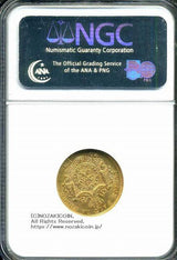 ベルギー　20フラン金貨　1875　レオポルド2世　NGC MS63 009 - 野崎コイン