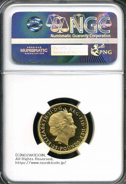 イギリス ブリタニア金貨 2009 25ポンド NGC PF68 - 野崎コイン
