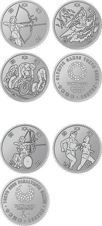 2020 Tokyo Olympic and Paralympic Games Memorial 3rd 5 types 100