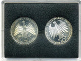 ドイツ　ミュンヘンオリンピック　１０マルク銀貨　２次・３次 - 野崎コイン