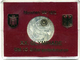 ドイツ　ミュンヘンオリンピック　１０マルク銀貨　２次 - 野崎コイン