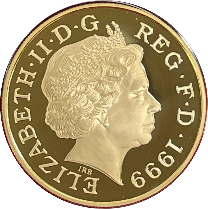 イギリス　ダイアナ妃　5ポンド金貨　1999年 - 野崎コイン