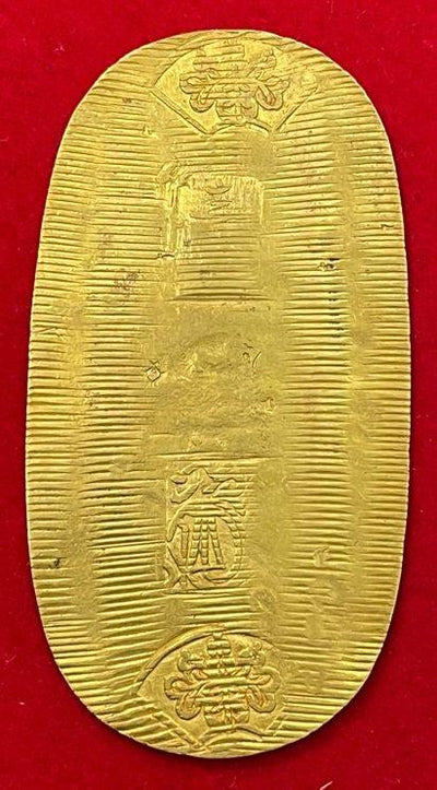 慶長小判金 細目 背刻印 あ吉 鑑定書付 618 – 野崎コイン