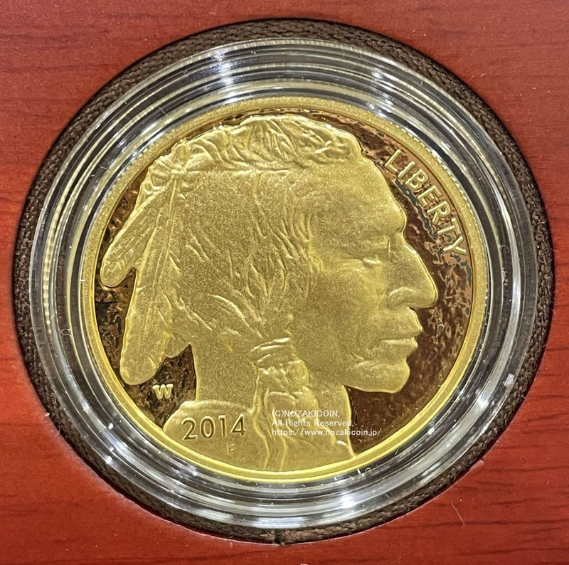 U.S. $50 Proof Gold Coin, Buffalo, 2014