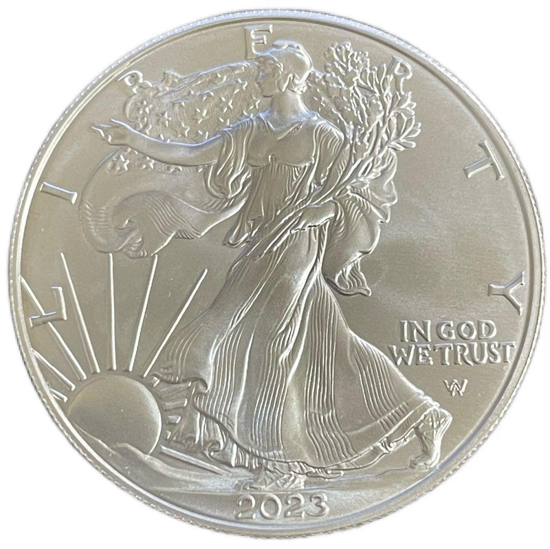 アメリカ　1ドル銀貨　イーグル　2023年 - 野崎コイン