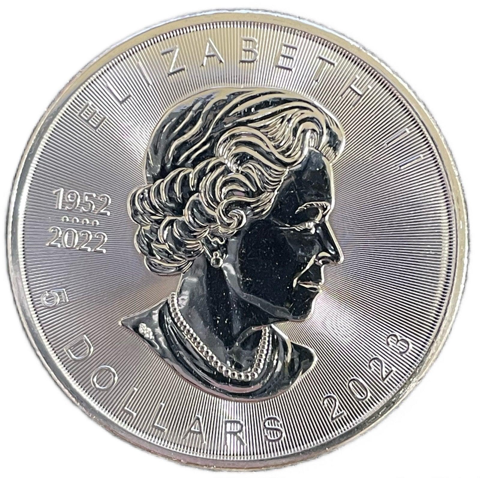カナダ 2025年 メイプルリーフ銀貨 5ドル カナダ メイプルリーフ銀貨 2023年 5ドル – 野崎コイン